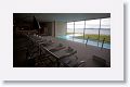 The indoor/outdoor heated pool
