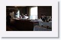 Breakfast is served upstairs from the main dining area