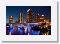 Downtown Tampa skyline from the Platt Street Bridge.
