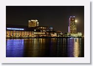 Super moon rise over Harbour Island channel from TGH