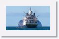 After boarding and required safety drill, the ship relocates to nearby Santa Cruz island for a wet landing at Las Bachas