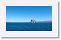 During lunch we sail towards Leon Dormido (Kicker Rock) along the western coast of San Cristobal