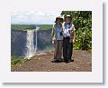Karen and Frank pose at the first of three overlooks we will visit.