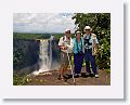 Dave, Pat and Dave pose at the first of three overlooks we will visit.