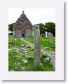 Standing stone at Kilmalkedar Church ruin