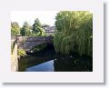 Crossing the River Lee onto the University College Cork campus