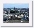 View of Trinity College from the Gravity Bar at the top of the Guiness Storehouse Museum