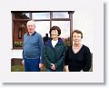 At Hill House with PJ Beades, Pat and Patsy Beades