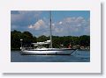Jingo at her mooring