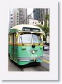 We took BART from the airport and the F trolly to Fishermens Warf
