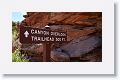 3 years ago, Canyon Overlook Trailhead was partially closed. This time we were able to hike the whole thing.