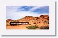 The east entrance to Valley of Fire State Park.