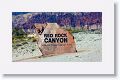 Eastern entrance to Red Rock Canyon.