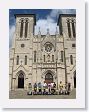 Segway group photo in front of San Fernando cathedral.