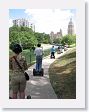 Back along the opposite side of the Riverwalk heading to downtown.