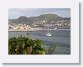 View of Basseterre on Deep Water Harbour looking east