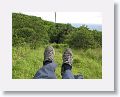 Sky Safaris Zipline at Wingfield Estates ruin, line #3 (Mango Tango) which is 1000ft long