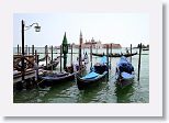 Sleeping gondolas at Piazza San Marco