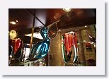 Murano glass on display