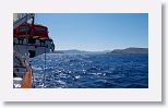 Arriving at Thira (Santorini)