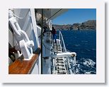 Lowering the gangplank