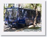 Greece remains in EU, no riots - empty riot bus
