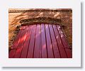 Red shutters