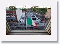 View from the 2nd floor window out onto Seventh Ave