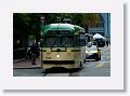 The old Trolly Car fleet is powered by overhead electric lines.