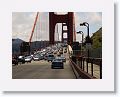 South across the Golden Gate Bridge.