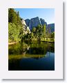 View from Swinging Bridge looking east to Upper Yosemite Fall.